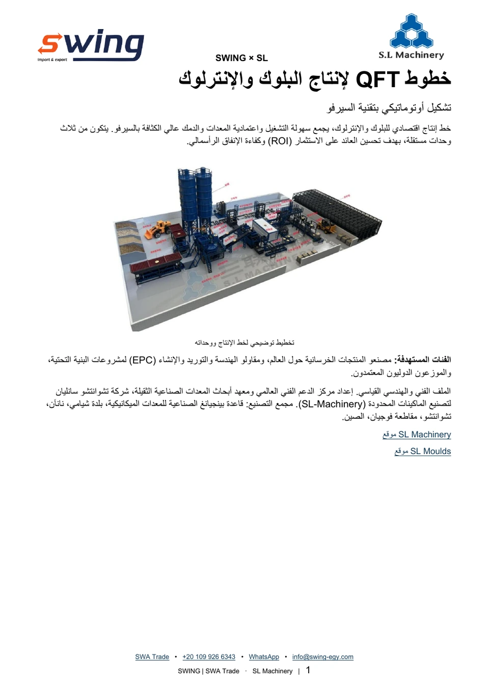 غلاف خطوط إنتاج QFT